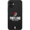 NBA Portland Trail Blazers Distressed iPhone 16 Plus Skin