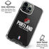 NBA Portland Trail Blazers Distressed iPhone 16 Pro Clear Case
