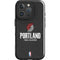 NBA Portland Trail Blazers Distressed iPhone 16 Pro Impact Case