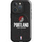 NBA Portland Trail Blazers Distressed iPhone 16 Pro Magsafe Impact Case
