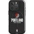 NBA Portland Trail Blazers Distressed iPhone 16 Pro Magsafe Impact Case