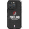 NBA Portland Trail Blazers Distressed iPhone 16 Pro Max Impact Case