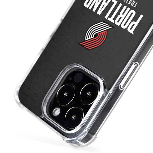 NBA Portland Trail Blazers Distressed iPhone 16 Pro Max MagSafe Case