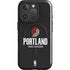 NBA Portland Trail Blazers Distressed iPhone 16 Pro Max Magsafe Impact Case