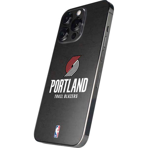 NBA Portland Trail Blazers Distressed iPhone 16 Pro Max Skin