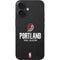 NBA Portland Trail Blazers Distressed iPhone 16 Skin