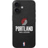 NBA Portland Trail Blazers Distressed iPhone 16 Skin