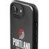 NBA Portland Trail Blazers Distressed iPhone 16e Impact Case