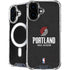 NBA Portland Trail Blazers Distressed iPhone 17 MagSafe Case