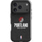 NBA Portland Trail Blazers Distressed iPhone 18 Pro Impact Case