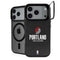 NBA Portland Trail Blazers Distressed iPhone 18 Pro Kickstand Case