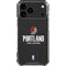 NBA Portland Trail Blazers Distressed iPhone 18 Pro Max Clear Case