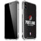 NBA Portland Trail Blazers Distressed iPhone X/XS Clear Case