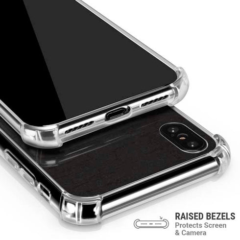 NBA Portland Trail Blazers Distressed iPhone X/XS Clear Case