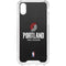 NBA Portland Trail Blazers Distressed iPhone XS Clear Case