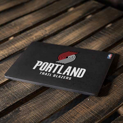 NBA Portland Trail Blazers Distressed Apple MacBook Air Skin