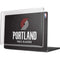 NBA Portland Trail Blazers Distressed MacBook Pro 14in (2021-24) Case plus Skin