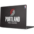 NBA Portland Trail Blazers Distressed Apple MacBook Pro 14-inch Skin