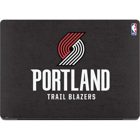 NBA Portland Trail Blazers Distressed Apple MacBook Pro 14-inch Skin