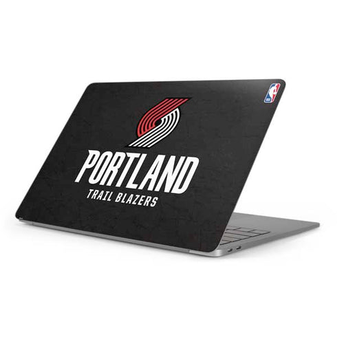 NBA Portland Trail Blazers Distressed Apple MacBook Pro 16-inch Skin
