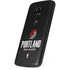 NBA Portland Trail Blazers Distressed Moto E5 Play Skin