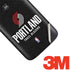 NBA Portland Trail Blazers Distressed Moto E5 Play Skin