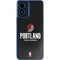NBA Portland Trail Blazers Distressed Moto G Play 4G (2024) Skin