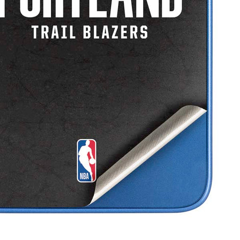 NBA Portland Trail Blazers Distressed Moto G Play 4G (2024) Skin