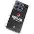 NBA Portland Trail Blazers Distressed Moto G Power 5G (2025) Clear Case