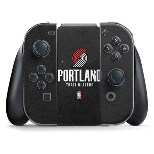 NBA Portland Trail Blazers Distressed Nintendo Skins