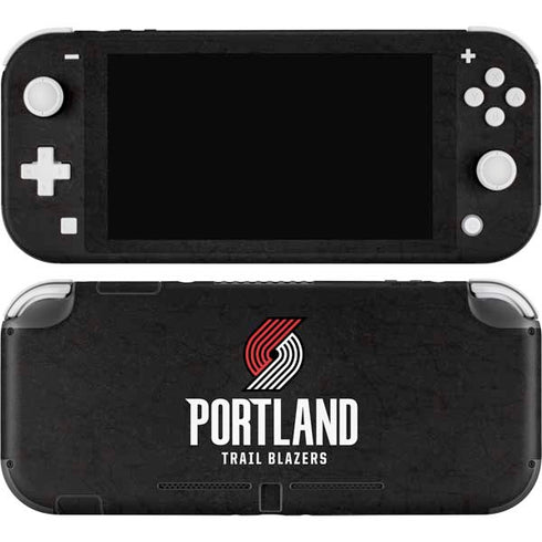 NBA Portland Trail Blazers Distressed Nintendo Switch Lite Skin