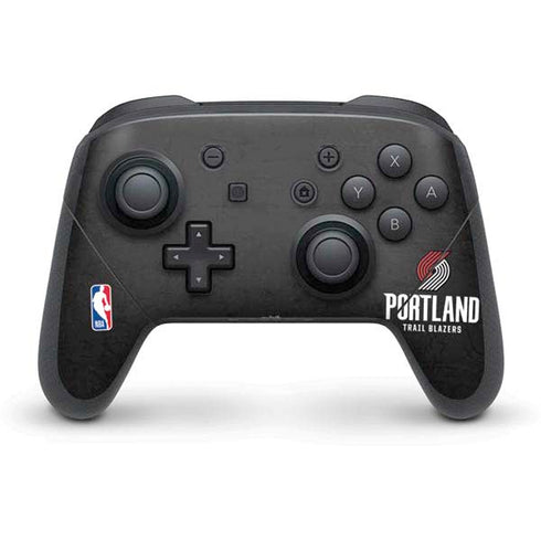 NBA Portland Trail Blazers Distressed Nintendo Skins