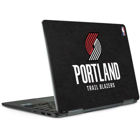 NBA Portland Trail Blazers Distressed Notebook 9 Pro 13in (2017) Skin