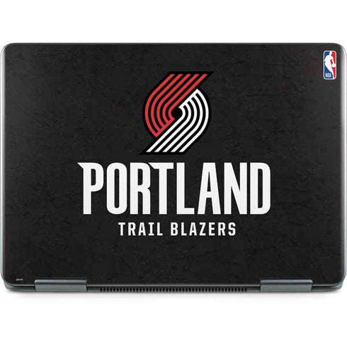 NBA Portland Trail Blazers Distressed Notebook 9 Pro 13in (2017) Skin