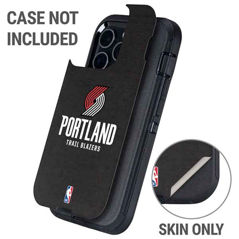 NBA Portland Trail Blazers Distressed Otterbox Defender iPhone Skin