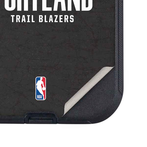 NBA Portland Trail Blazers Distressed Otterbox Defender iPhone Skin