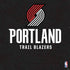 NBA Portland Trail Blazers Distressed PS4 Slim Skin