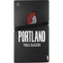 NBA Portland Trail Blazers Distressed PS5 Pro Bundle Skin