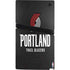 NBA Portland Trail Blazers Distressed PS5 Pro Console Skin