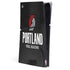 NBA Portland Trail Blazers Distressed PS5 Slim Digital Edition Console Skin
