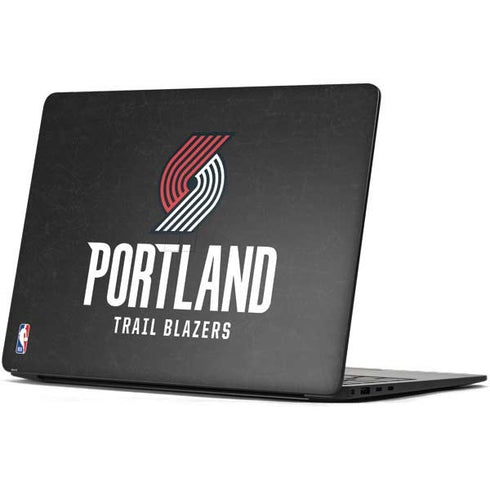 NBA Portland Trail Blazers Distressed Surface Laptop 7 13.8in Skin