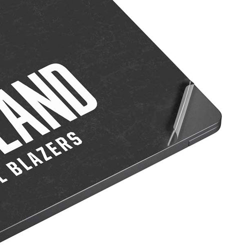 NBA Portland Trail Blazers Distressed Surface Laptop 7 15in Skin
