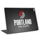 NBA Portland Trail Blazers Distressed Laptop Skins