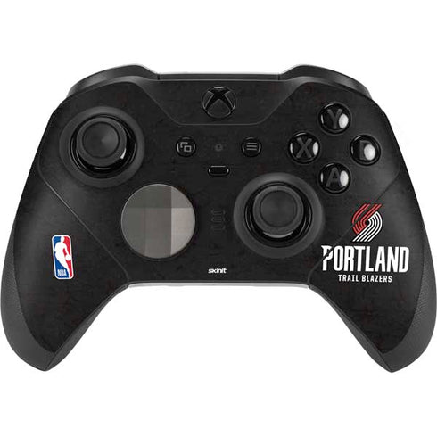 NBA Portland Trail Blazers Distressed Xbox Elite Wireless Controller Series 2 Skin