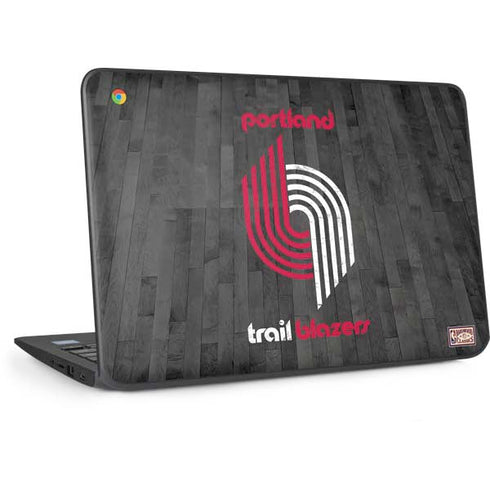 NBA Portland Trail Blazers Hardwood Classics HP Chromebook Skin