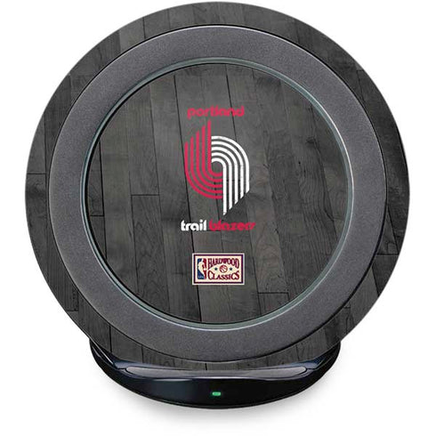 NBA Portland Trail Blazers Hardwood Classics Fast Charge Wireless Charging Stand Skin