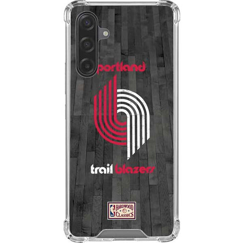 NBA Portland Trail Blazers Hardwood Classics Galaxy A17 Clear Case