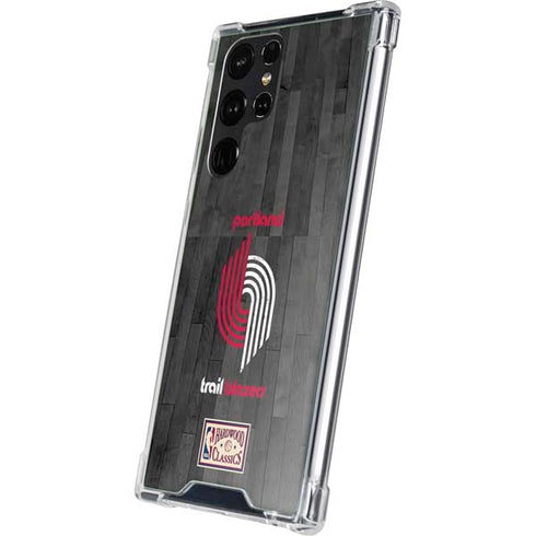 NBA Portland Trail Blazers Hardwood Classics Galaxy S23 Ultra Clear Case