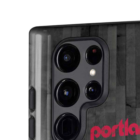 NBA Portland Trail Blazers Hardwood Classics Galaxy S25 Ultra Impact Case