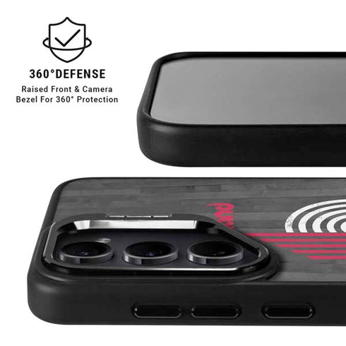 NBA Portland Trail Blazers Hardwood Classics Galaxy S24 Ultra Kickstand Case